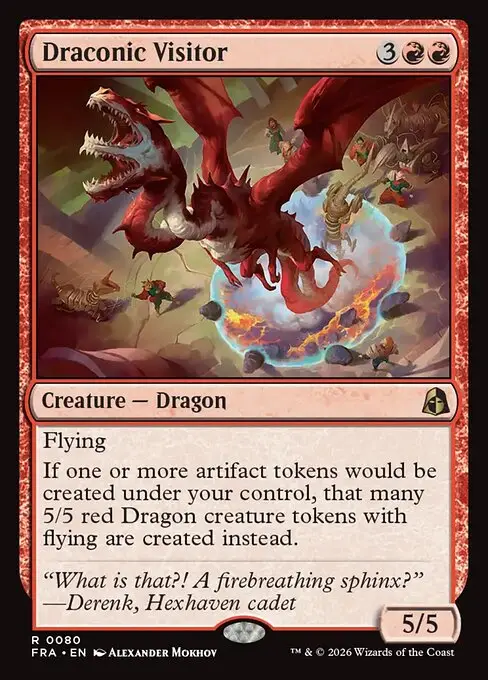 Draconic Visitor [Foil]