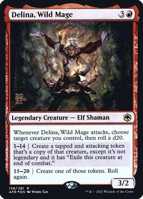 Delina, Wild Mage [Foil]
