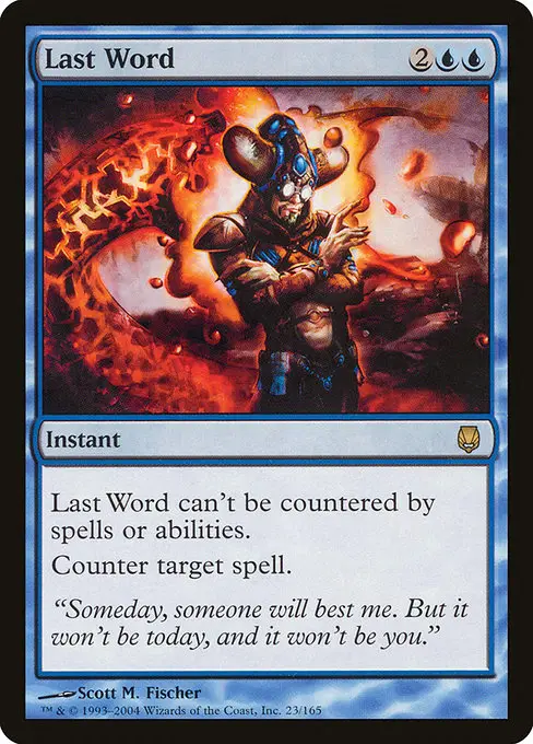 Last Word [Foil]