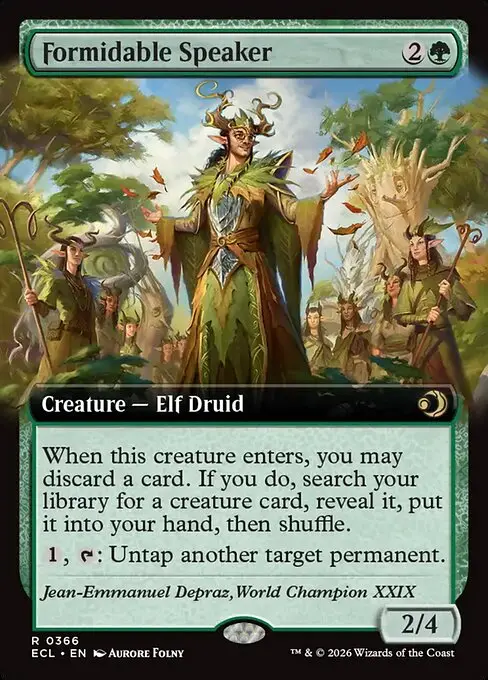 Formidable Speaker [Foil]