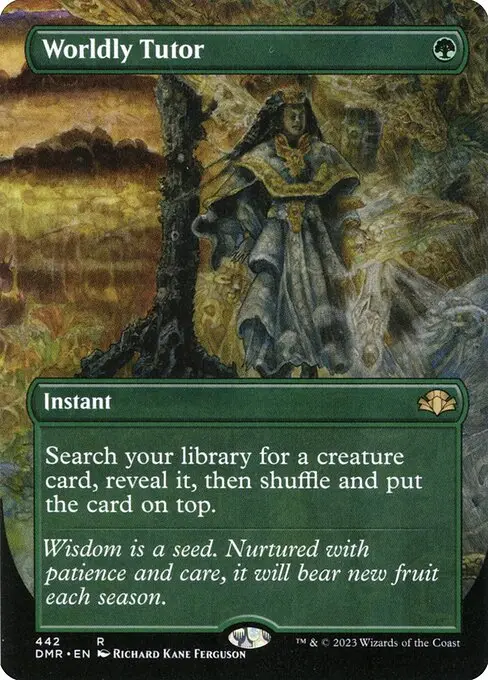 Worldly Tutor [Foil]