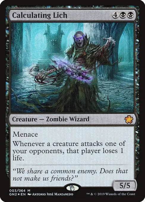 Calculating Lich [Foil]