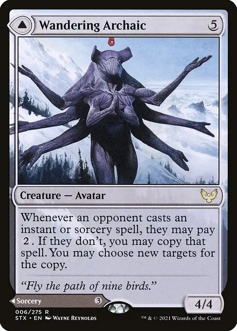 Wandering Archaic // Explore the Vastlands [Foil]