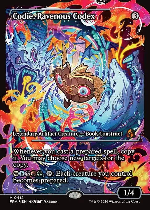 Codie, Ravenous Codex [Foil]