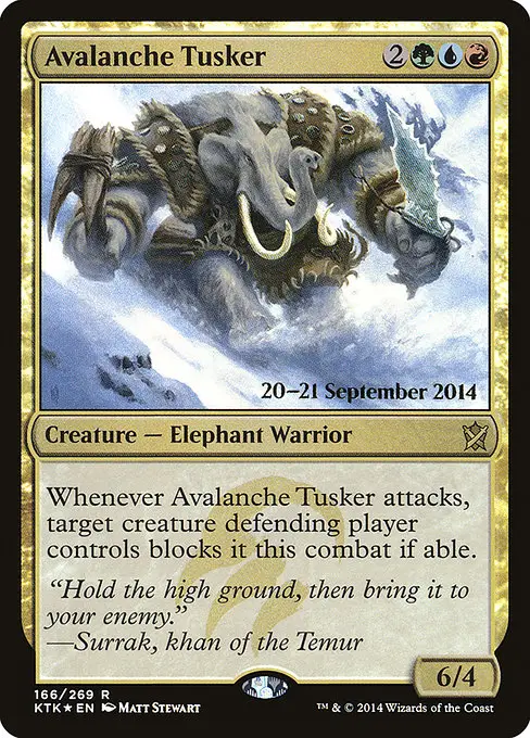 Avalanche Tusker [Foil]