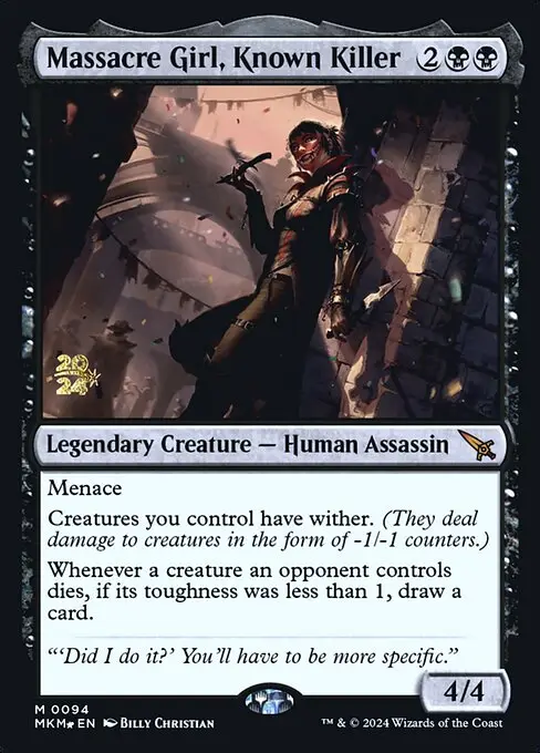 Massacre Girl, Known Killer [Foil]