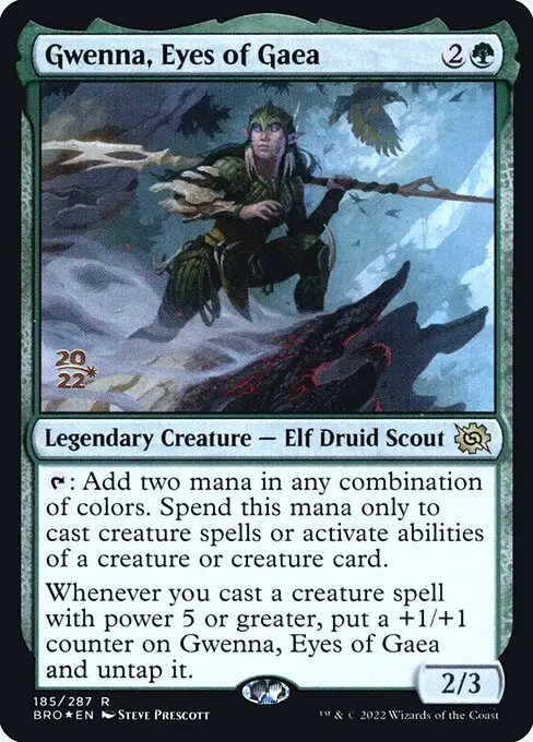 Gwenna, Eyes of Gaea [Foil]