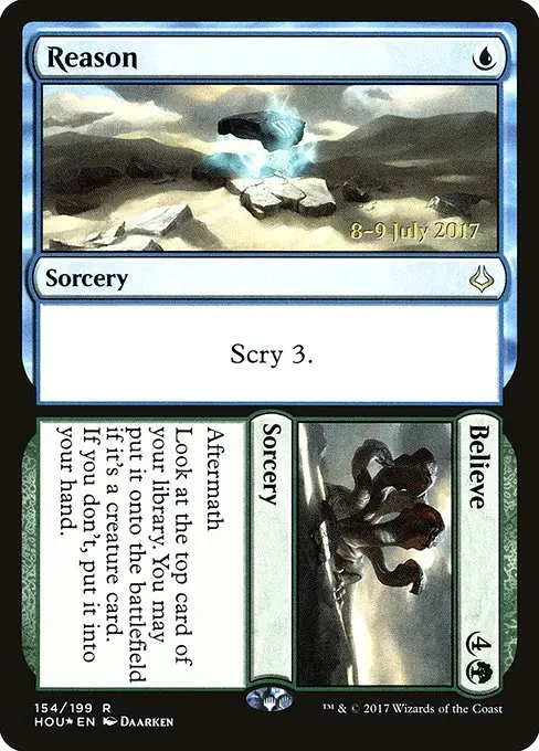 Reason // Believe [Foil]