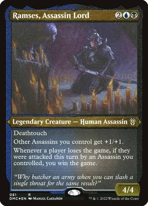 Ramses, Assassin Lord [Etched]