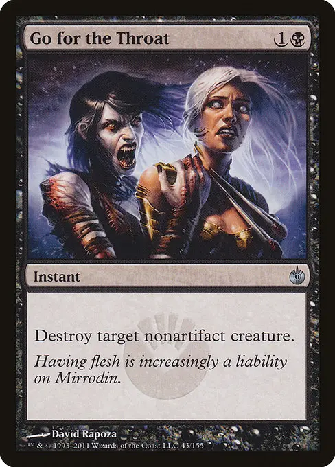 Go for the Throat [Foil]