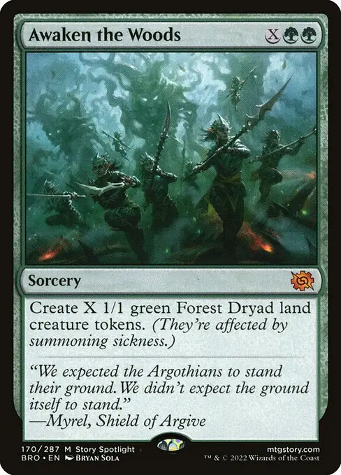 Awaken the Woods [Foil]