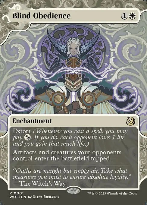 Blind Obedience [Foil]