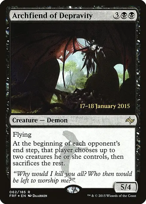 Archfiend of Depravity [Foil]
