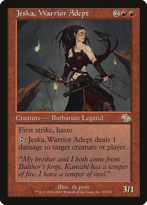 Jeska, Warrior Adept [Foil]