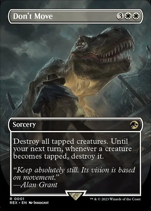 Don't Move [Foil]