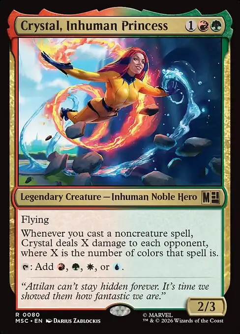 Crystal, Inhuman Princess [Foil]