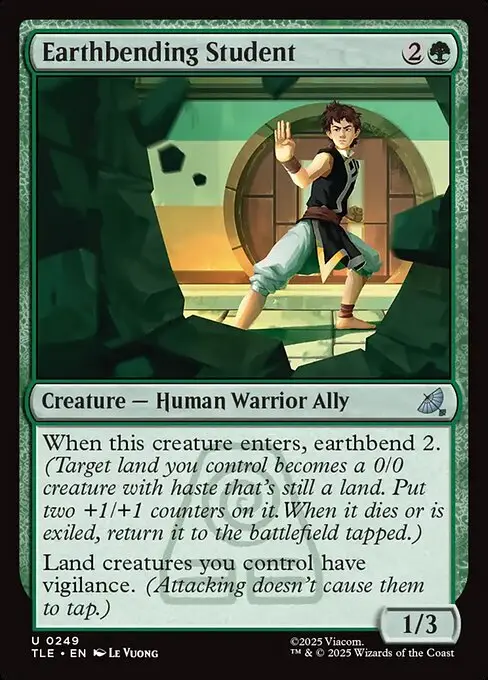 Earthbending Student [Foil]
