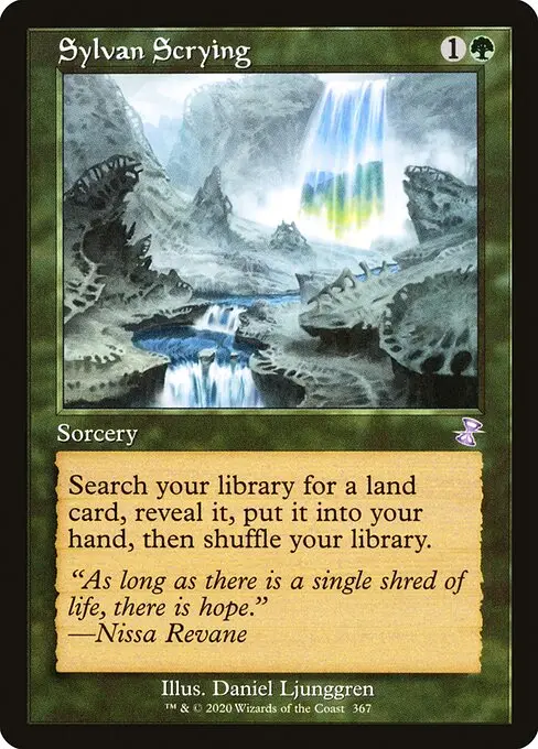Sylvan Scrying [Foil]