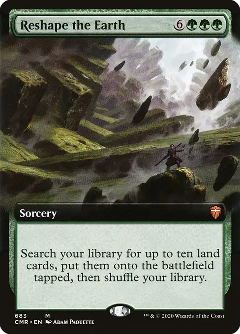 Reshape the Earth [Foil]