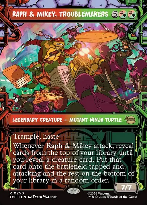 Raph & Mikey, Troublemakers [Foil]