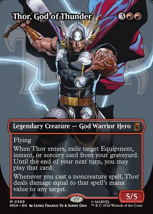 Thor, God of Thunder [Foil]