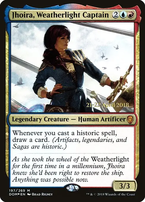 Jhoira, Weatherlight Captain [Foil]