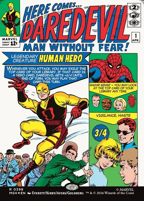 Daredevil, Man Without Fear [Foil]