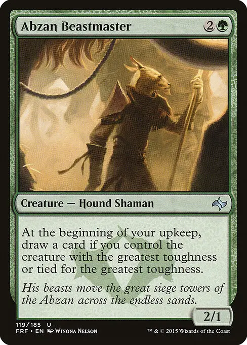 Abzan Beastmaster [Foil]