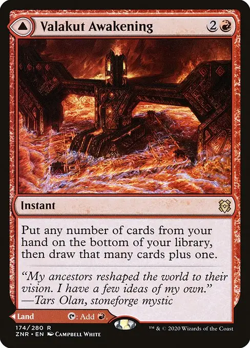 Valakut Awakening // Valakut Stoneforge [Foil]