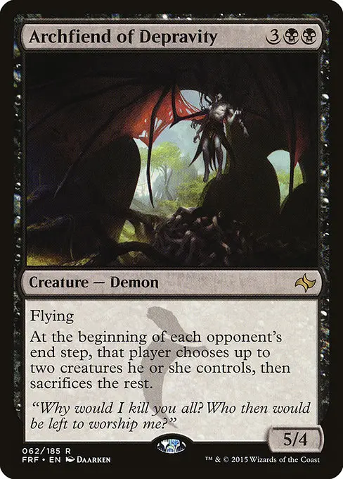 Archfiend of Depravity [Foil]