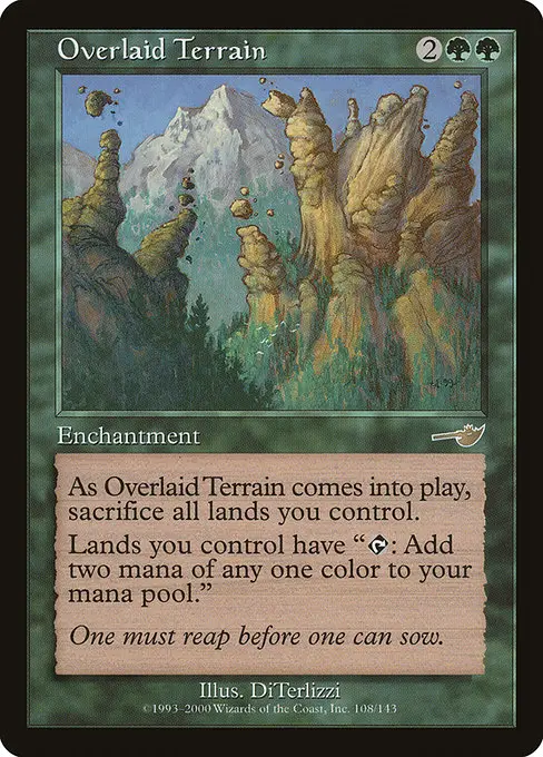 Overlaid Terrain [Foil]