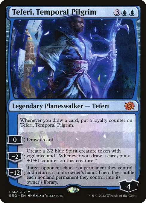 Teferi, Temporal Pilgrim [Foil]