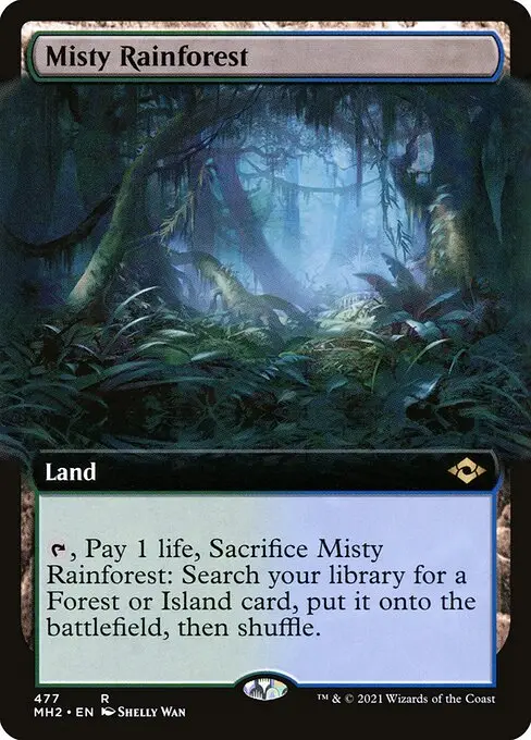 Misty Rainforest [Foil]