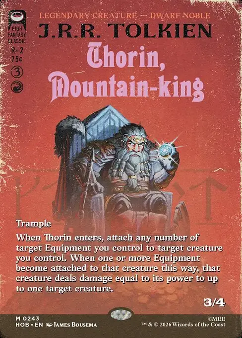 Thorin, Mountain-king [Foil]