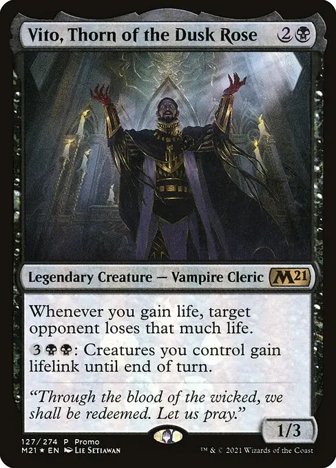 Vito, Thorn of the Dusk Rose [Foil]