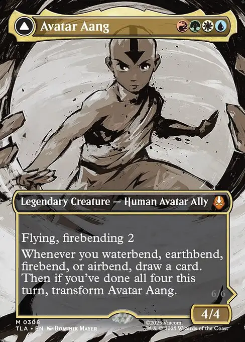 Avatar Aang // Aang, Master of Elements [Foil]