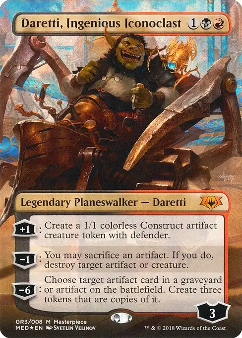 Daretti, Ingenious Iconoclast [Foil]