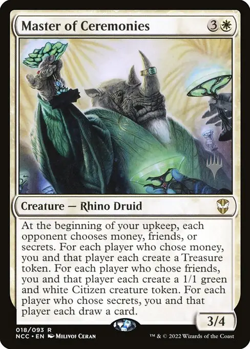 Master of Ceremonies [Foil]