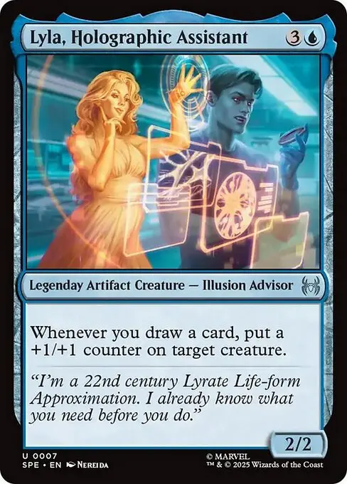 Lyla, Holographic Assistant