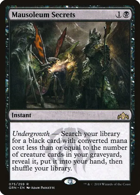 Mausoleum Secrets [Foil]
