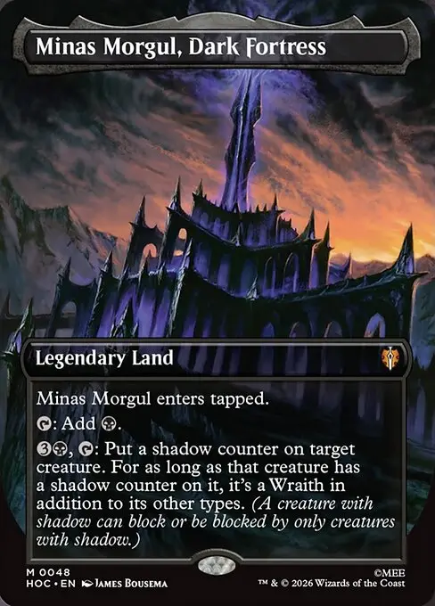 Minas Morgul, Dark Fortress [Foil]