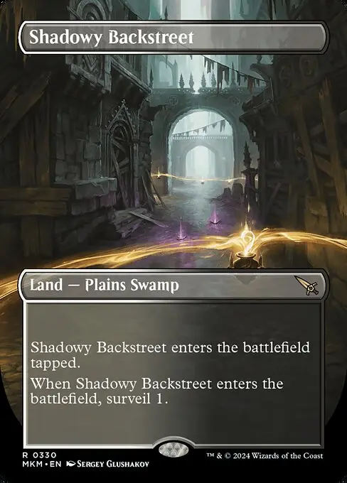 Shadowy Backstreet [Foil]