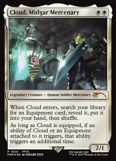 Cloud, Midgar Mercenary [Foil]