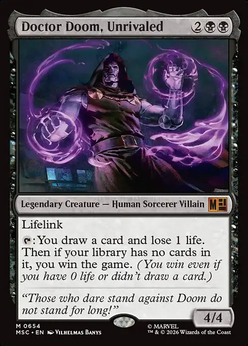 Doctor Doom, Unrivaled [Foil]