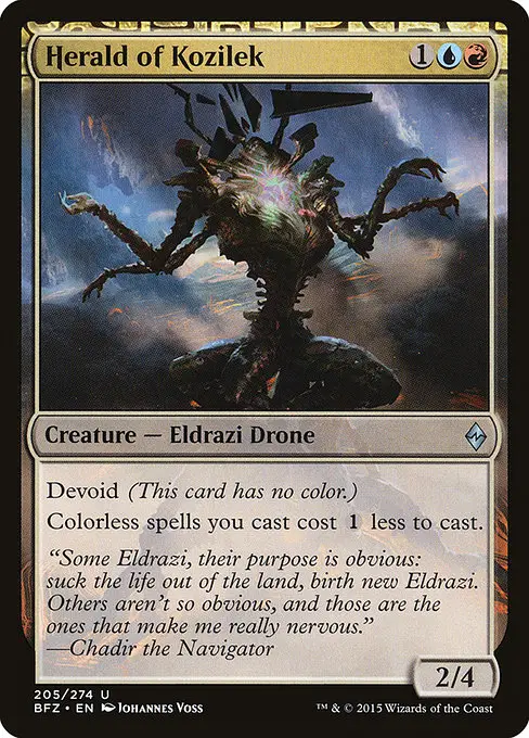 Herald of Kozilek [Foil]