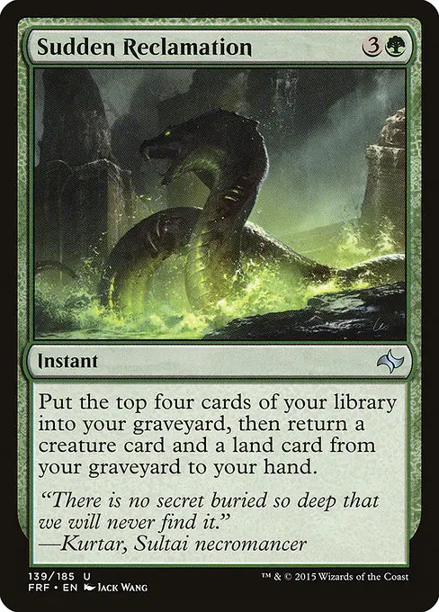 Sudden Reclamation [Foil]