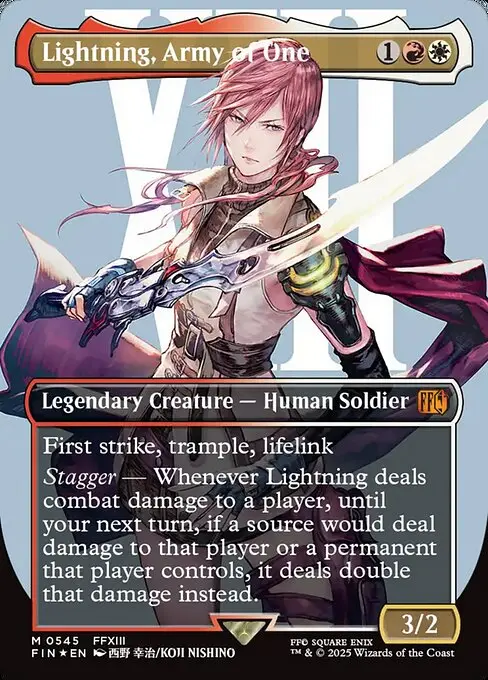 Lightning, Army of One [Foil]