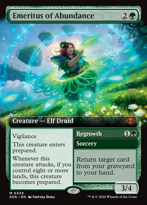 Emeritus of Abundance // Regrowth [Foil]
