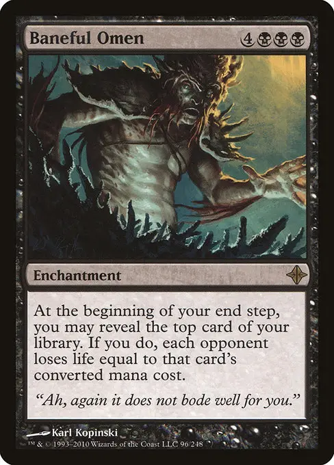 Baneful Omen [Foil]