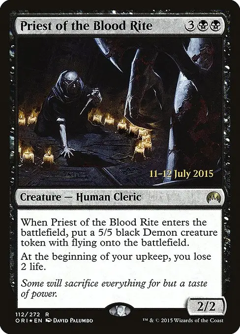 Priest of the Blood Rite [Foil]